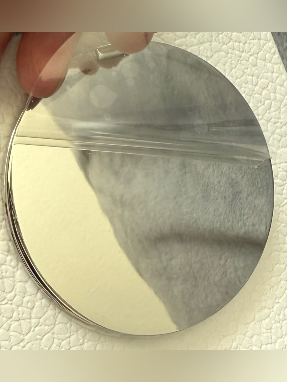Dior Silver Color Compact Double Mirror with Box, NWT NIB. - Picture 4 of 6